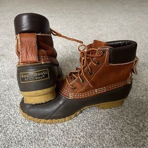 L.L. Bean Leather and Rubber Boots